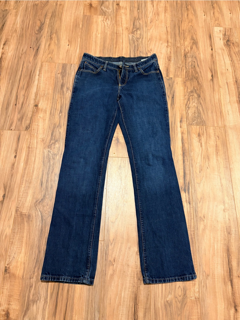Wrangler Women's Dark Blue Boot-Cut Jeans